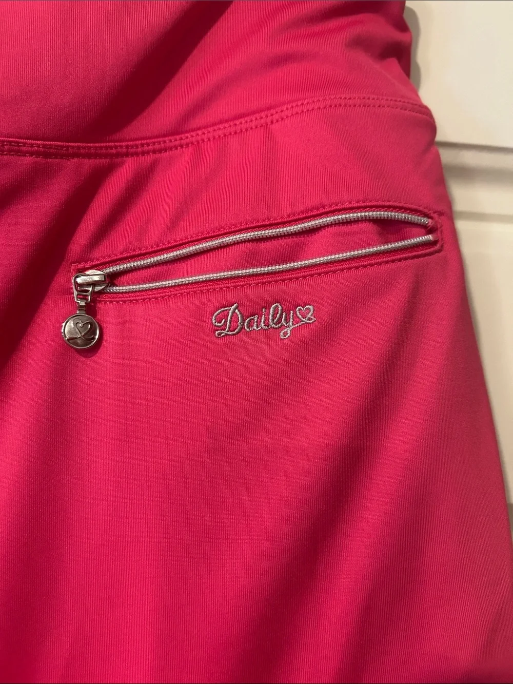 Daily Sports A-Line Skort in Bright Pink